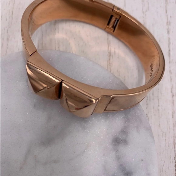 Michael Kors Pyramid Stud Cuff Bracelet - Picture 4 of 5